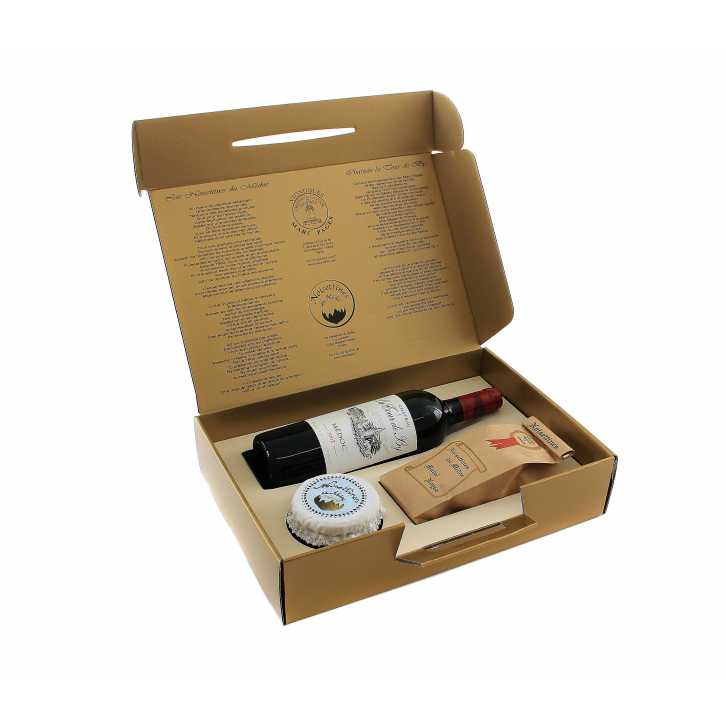 Le Médoc Box, coffret gastronomique avec produits de Bordeaux